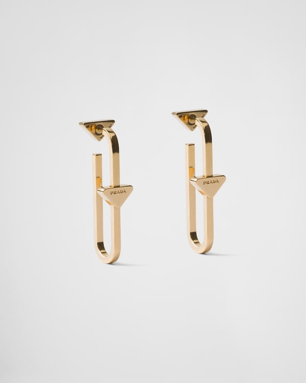 【日本入手困難】Prada Symbole clip right earring イヤリング 送料無料》 PRADA Prada Symbole clip right earring ピアス