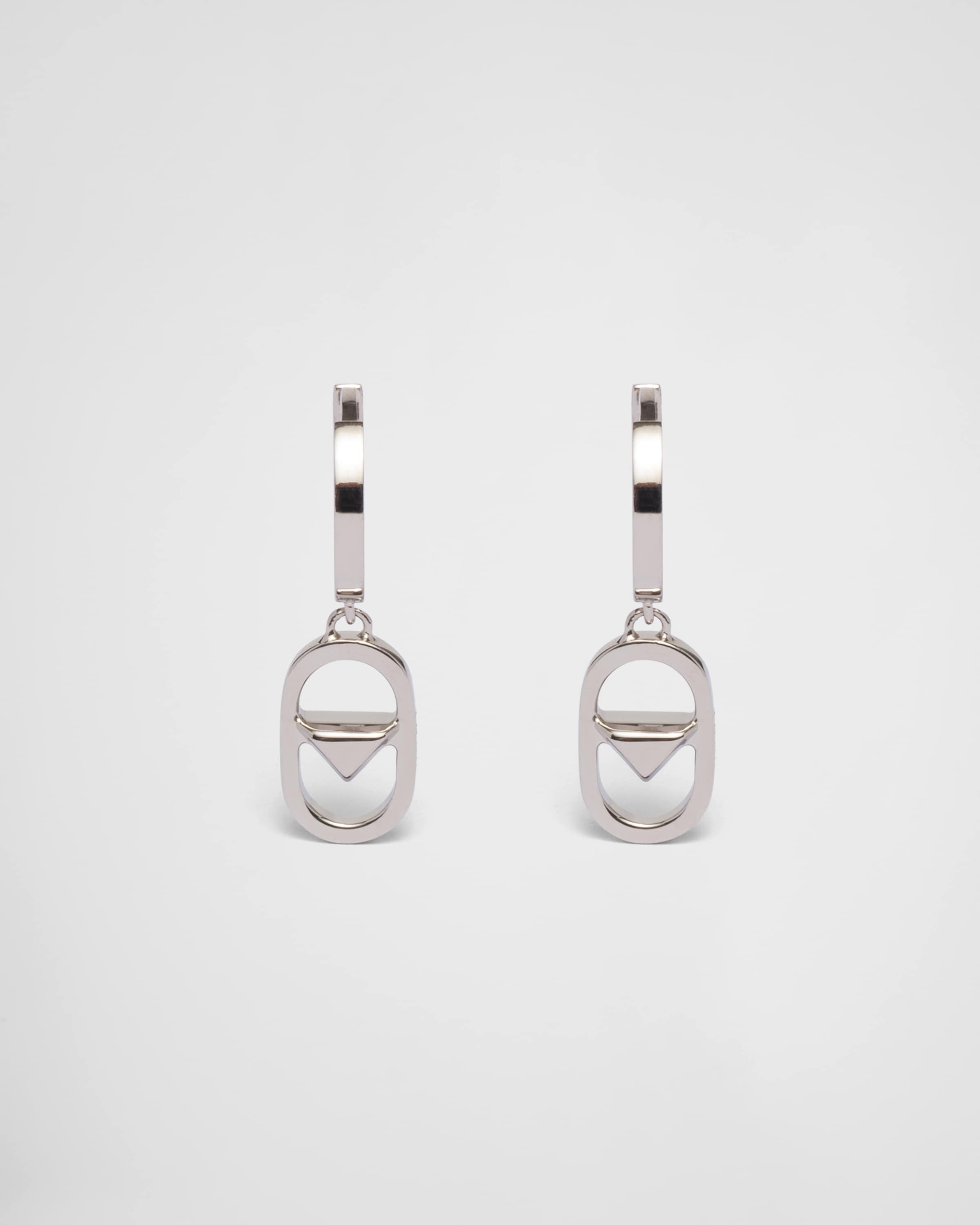 PRADA METAL EARRINGS