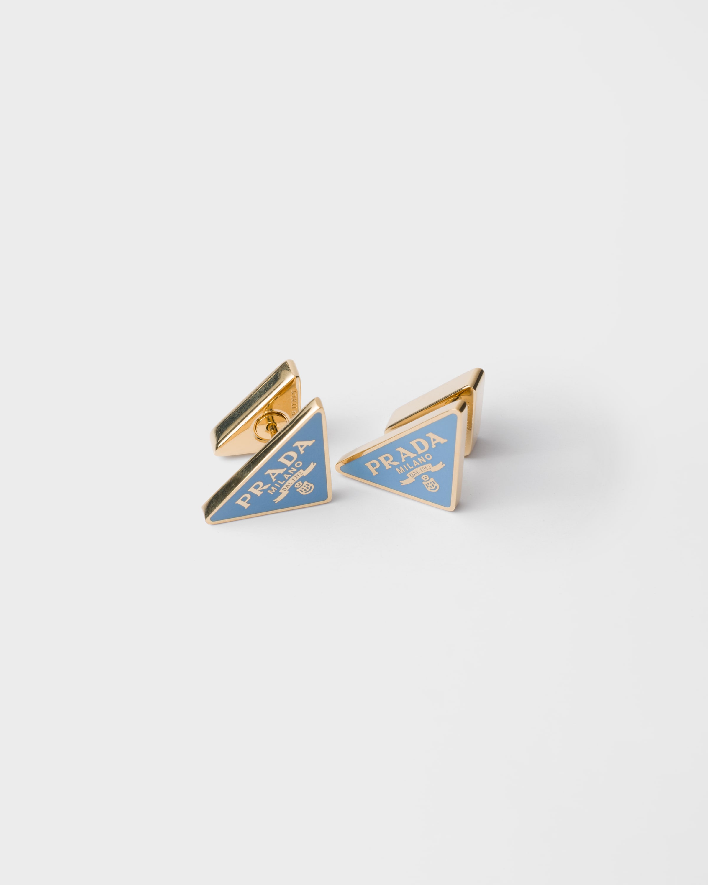 Prada エナメルメタル ピアス