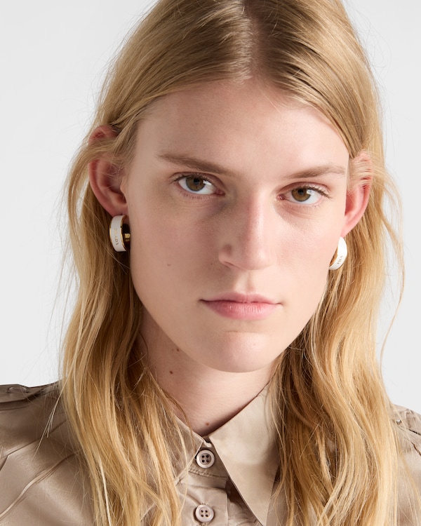 Metal earrings Metal earrings