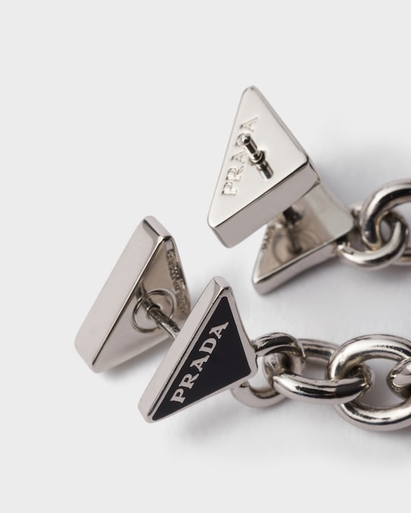 メタルとパールのピアス メタルとパールのピアス