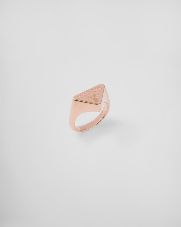 Eternal Gold signet ring in rose gold - Rose Gold Eternal Gold signet ring in rose gold - Rose Gold