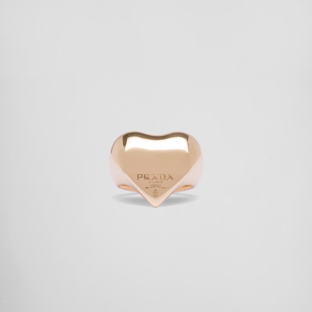 Actualizar 81+ imagen prada heart ring