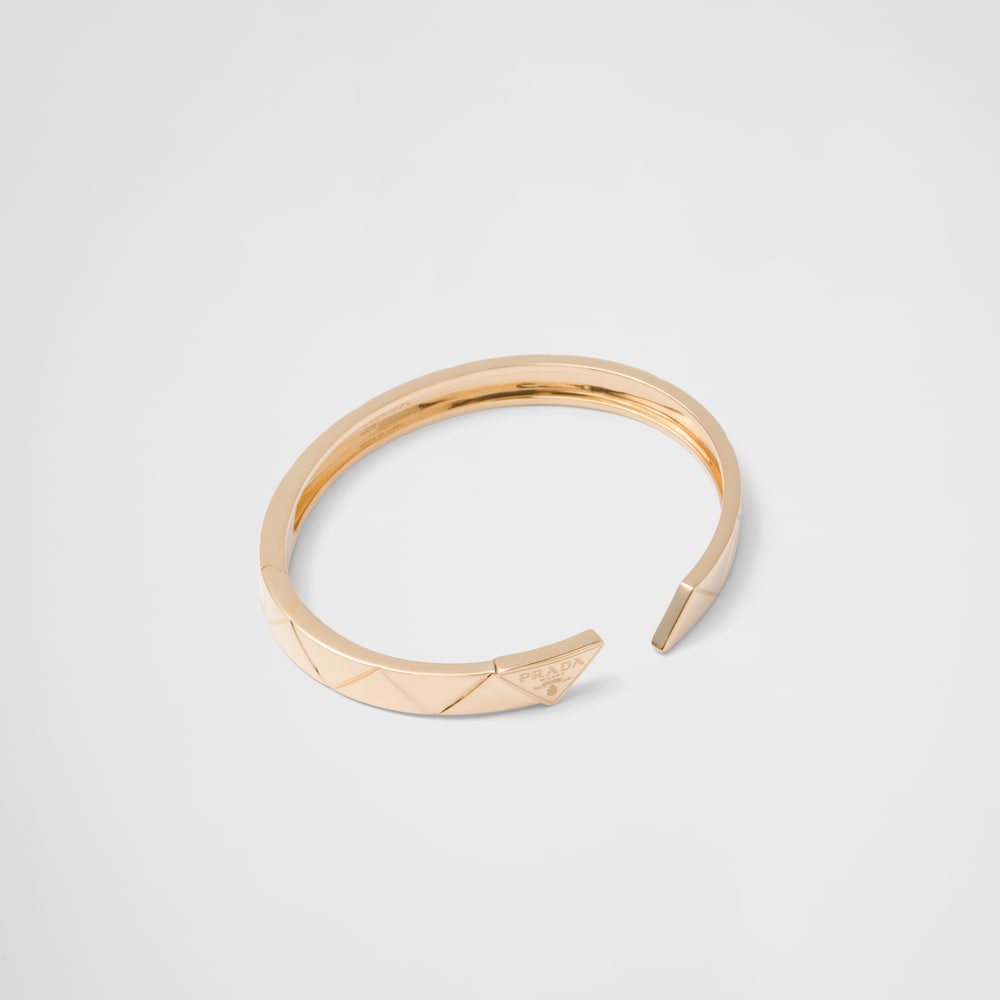 Prada Brazalete Eternal Gold de oro amarillo 1