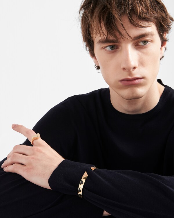 Eternal Gold Armreif aus Gelbgold mit Keramikelementen Eternal Gold Armreif aus Gelbgold mit Keramikelementen