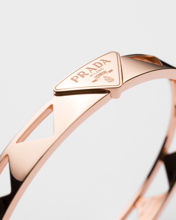 Brazalete con detalle calado Eternal Gold de oro rosa Brazalete con detalle calado Eternal Gold de oro rosa