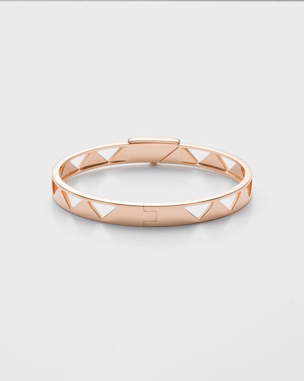 Brazalete con detalle calado Eternal Gold de oro rosa Brazalete con detalle calado Eternal Gold de oro rosa