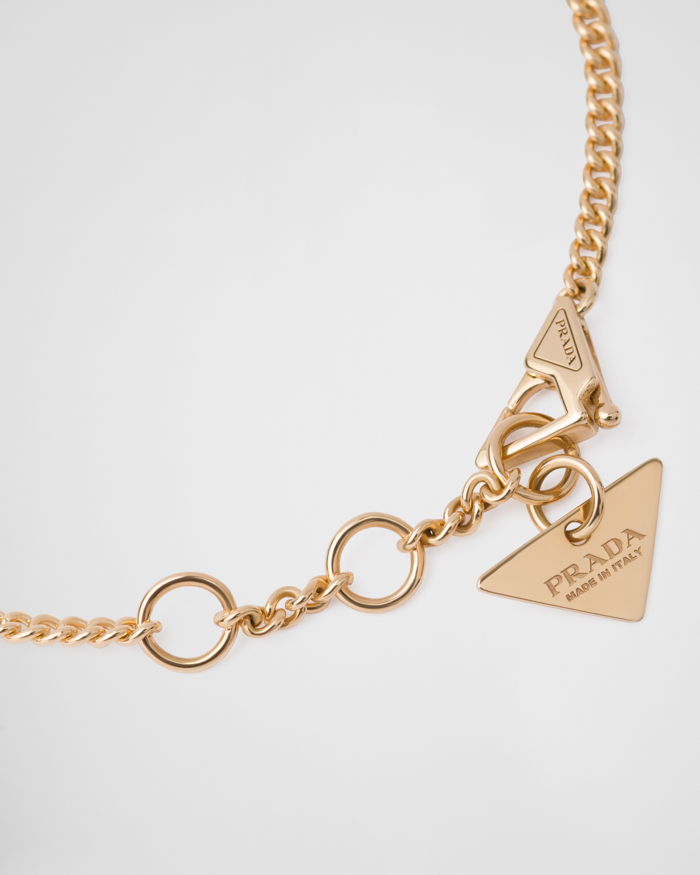 Prada Bracelet chaîne Eternal Gold en or et pierres 5