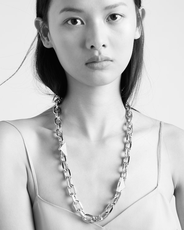 سوار سلسلة ذهبي كلاسيكي من الذهب الأصفر والألماس - ذهبي/أبيض سوار سلسلة ذهبي كلاسيكي من الذهب الأصفر والألماس - ذهبي/أبيض