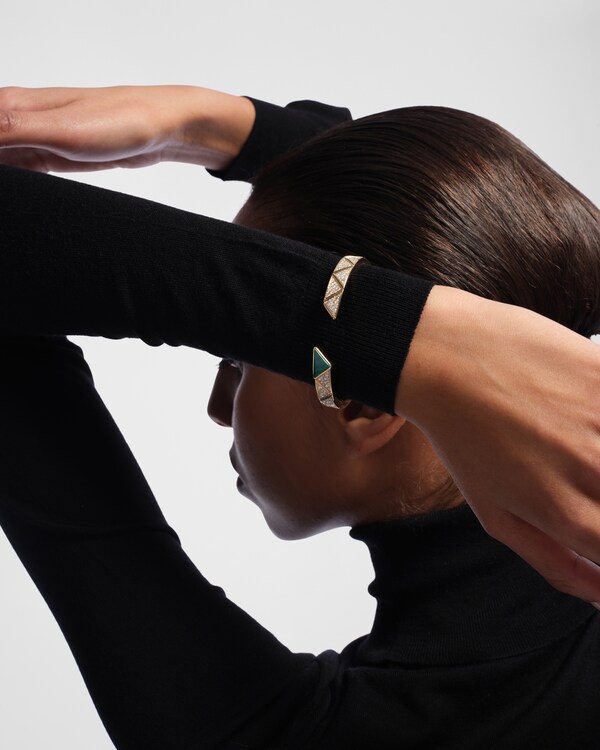 سوار دملج Eternal Gold - ذهب ومَلكيت - ذهب / ملاكيت / أبيض سوار دملج Eternal Gold - ذهب ومَلكيت - ذهب / ملاكيت / أبيض