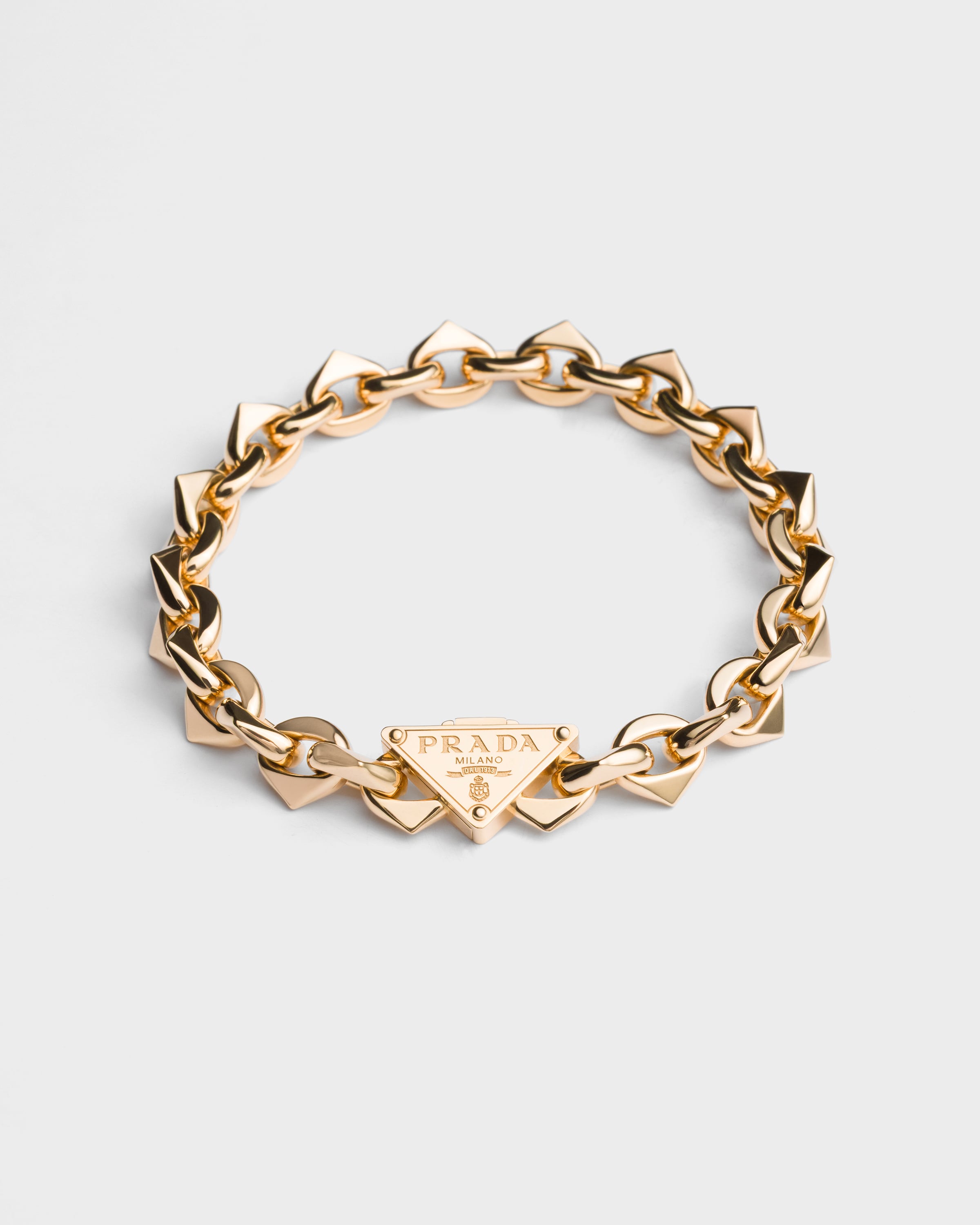 Gold Eternal Gold Bracelet - Yellow Gold | PRADA