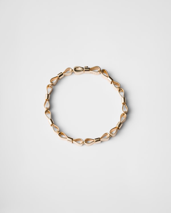 Eternal Gold リボン ブレスレット - イエローゴールド Eternal Gold リボン ブレスレット - イエローゴールド