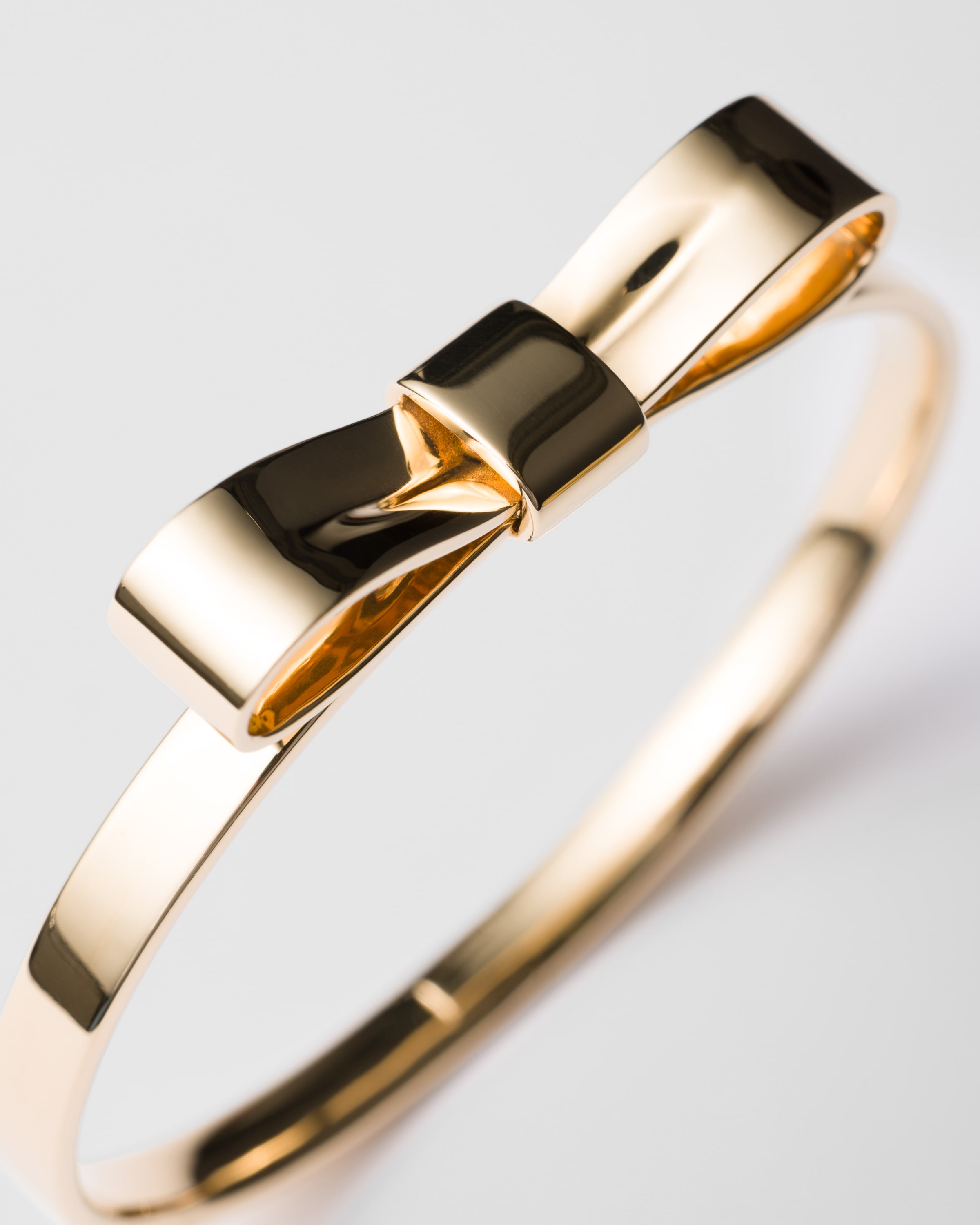 【美品】 PRADA ブレレット バングル ゴールド プラダ ゴールド Eternal Gold イエローゴールド バングルブレスレット