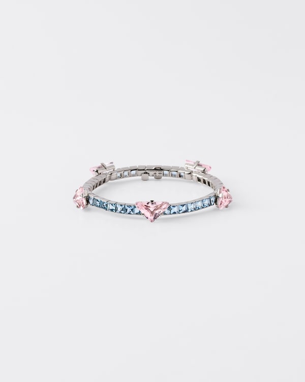 Pulsera Couleur Vivante - oro blanco con morganita y aguamarina - Oro/morganita/aguamarina Pulsera Couleur Vivante - oro blanco con morganita y aguamarina - Oro/morganita/aguamarina