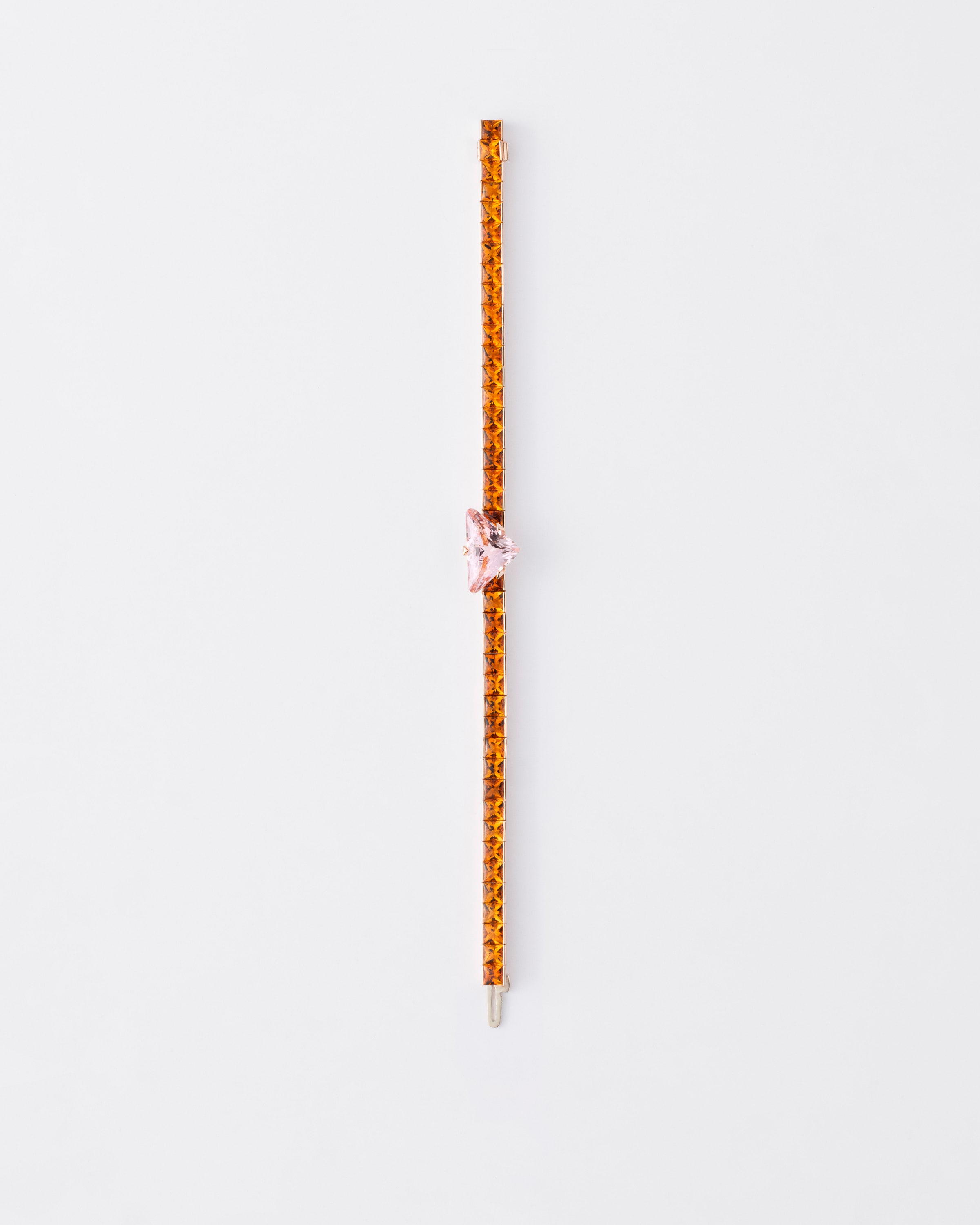 Couleur Vivante bracelet - rose gold with morganite and citrine