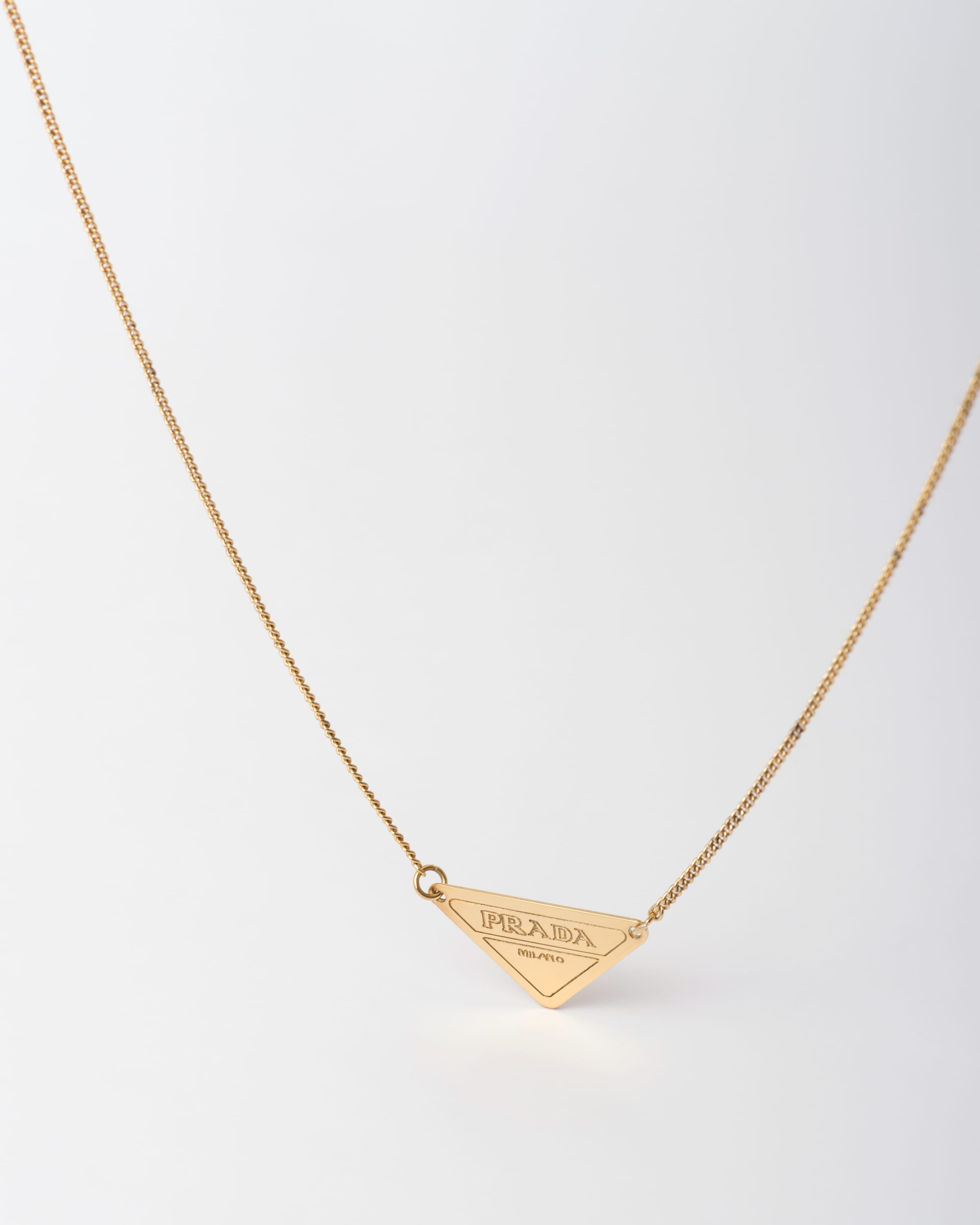 Prada gold chain clearance
