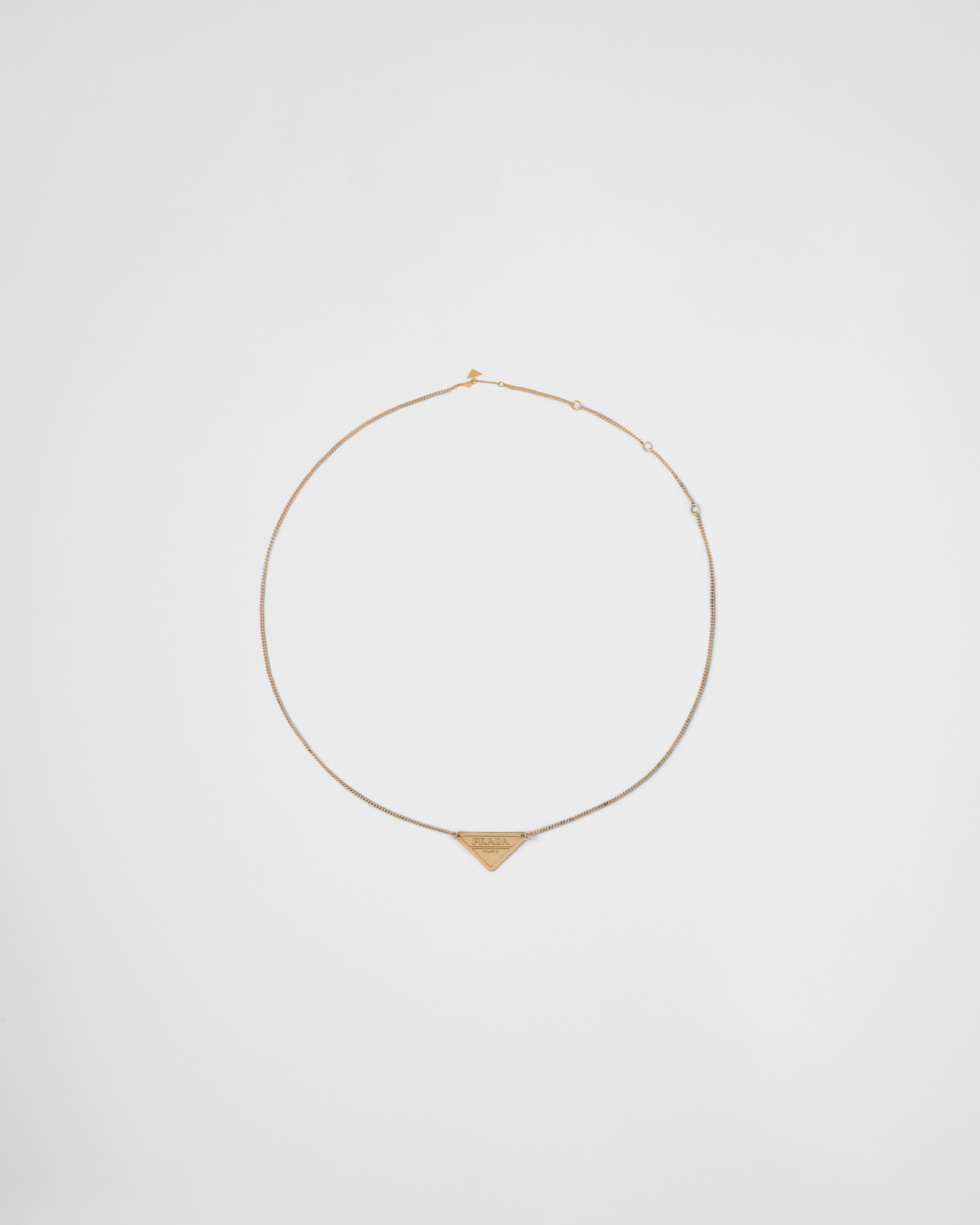 Gold Eternal Gold necklace in yellow gold Prada