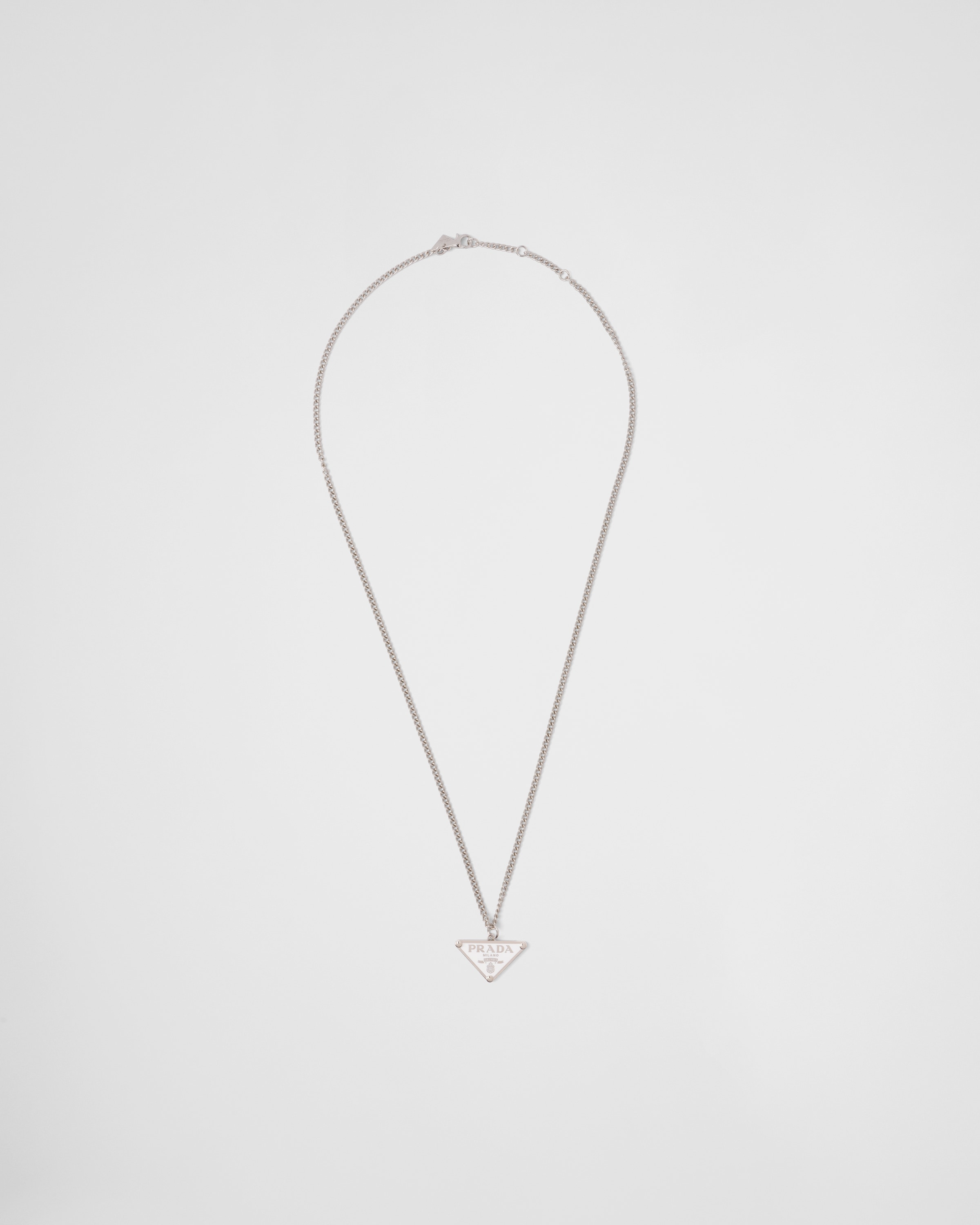 White Prada Symbole necklace | Prada