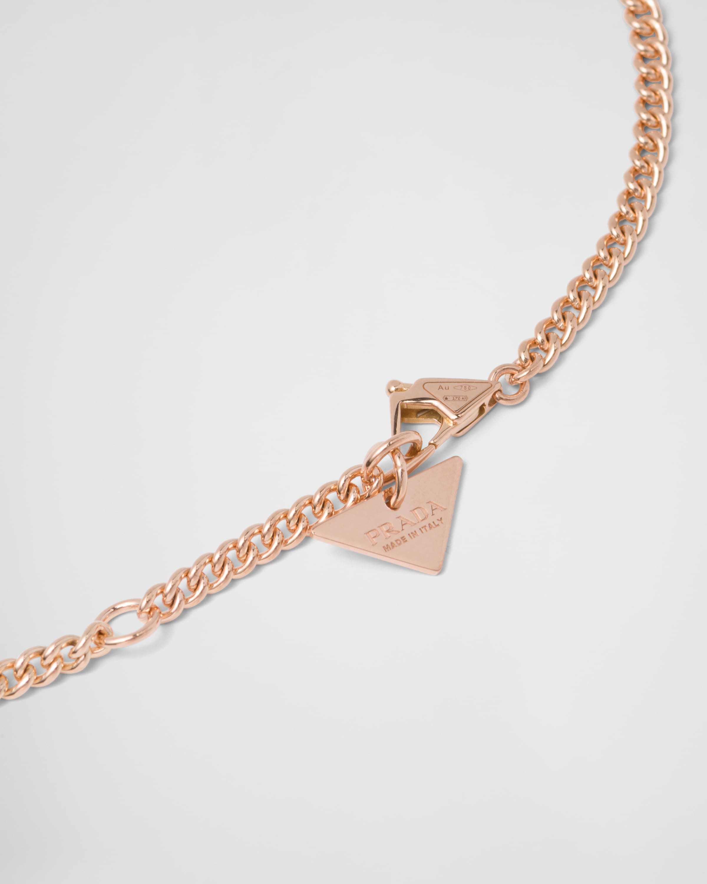 Eternal Gold pendant necklace in rose gold with diamonds