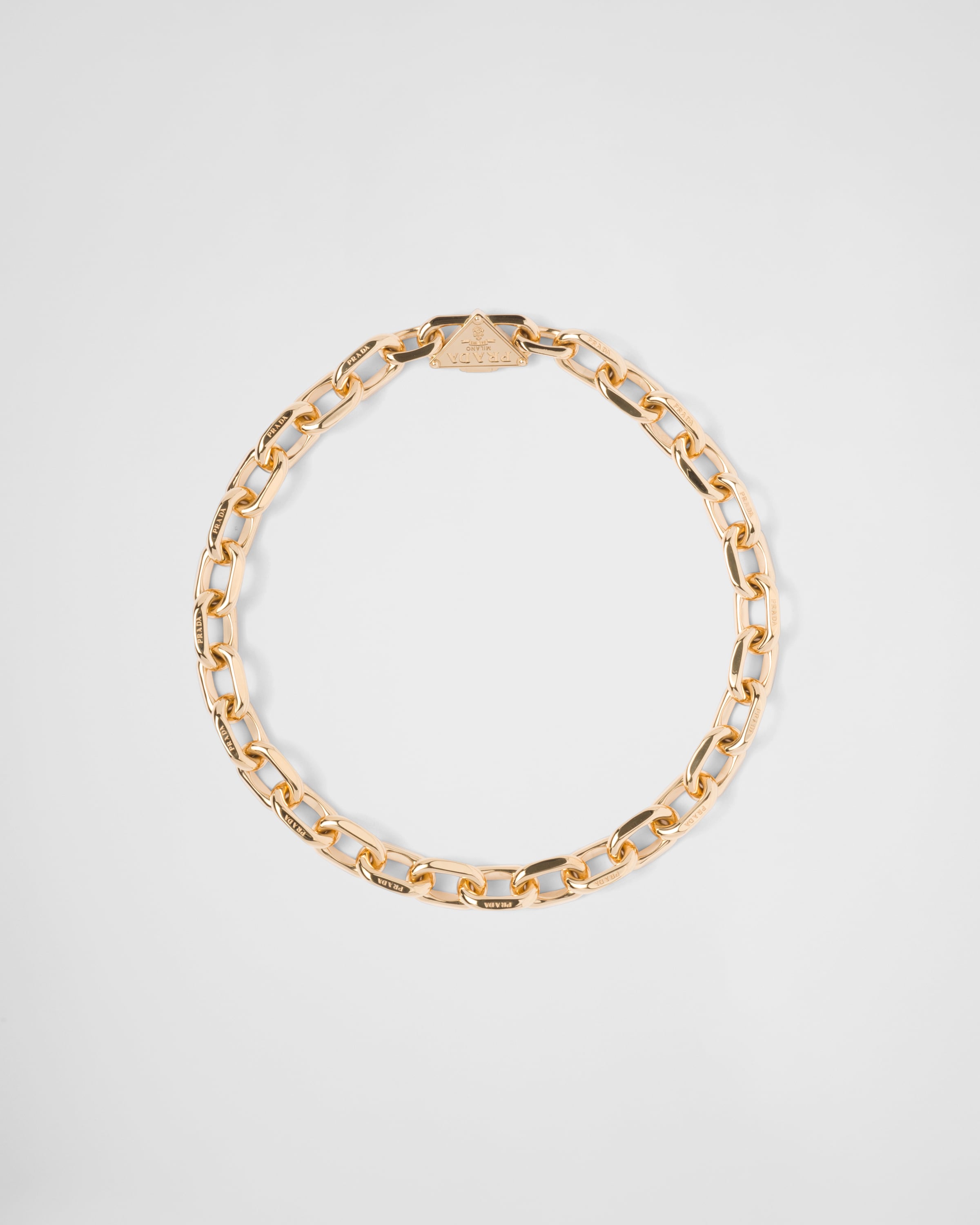 Prada's Sustainable Gold Necklace Is the Ultimate Covet