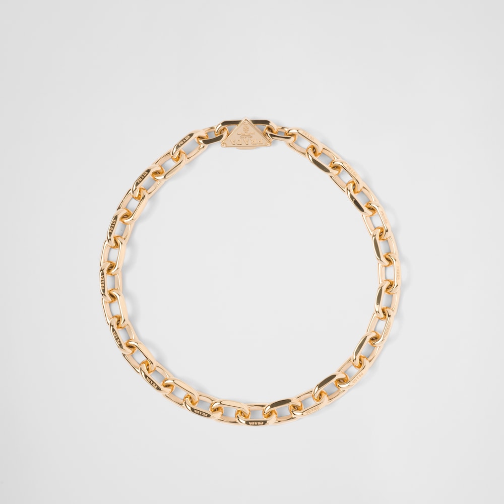 Prada Eternal Gold 18K黄金项链 1