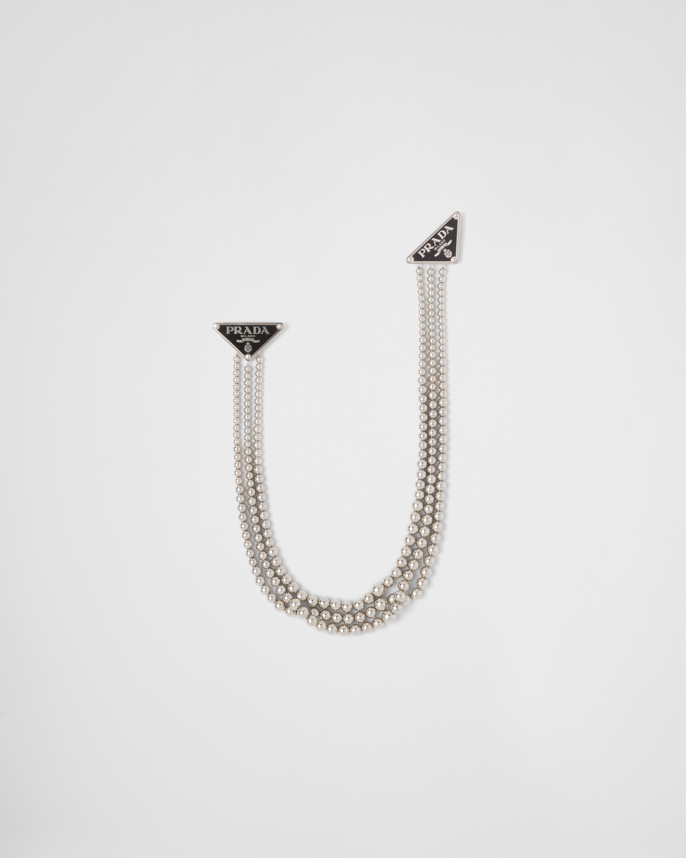 Prada store pearl necklace