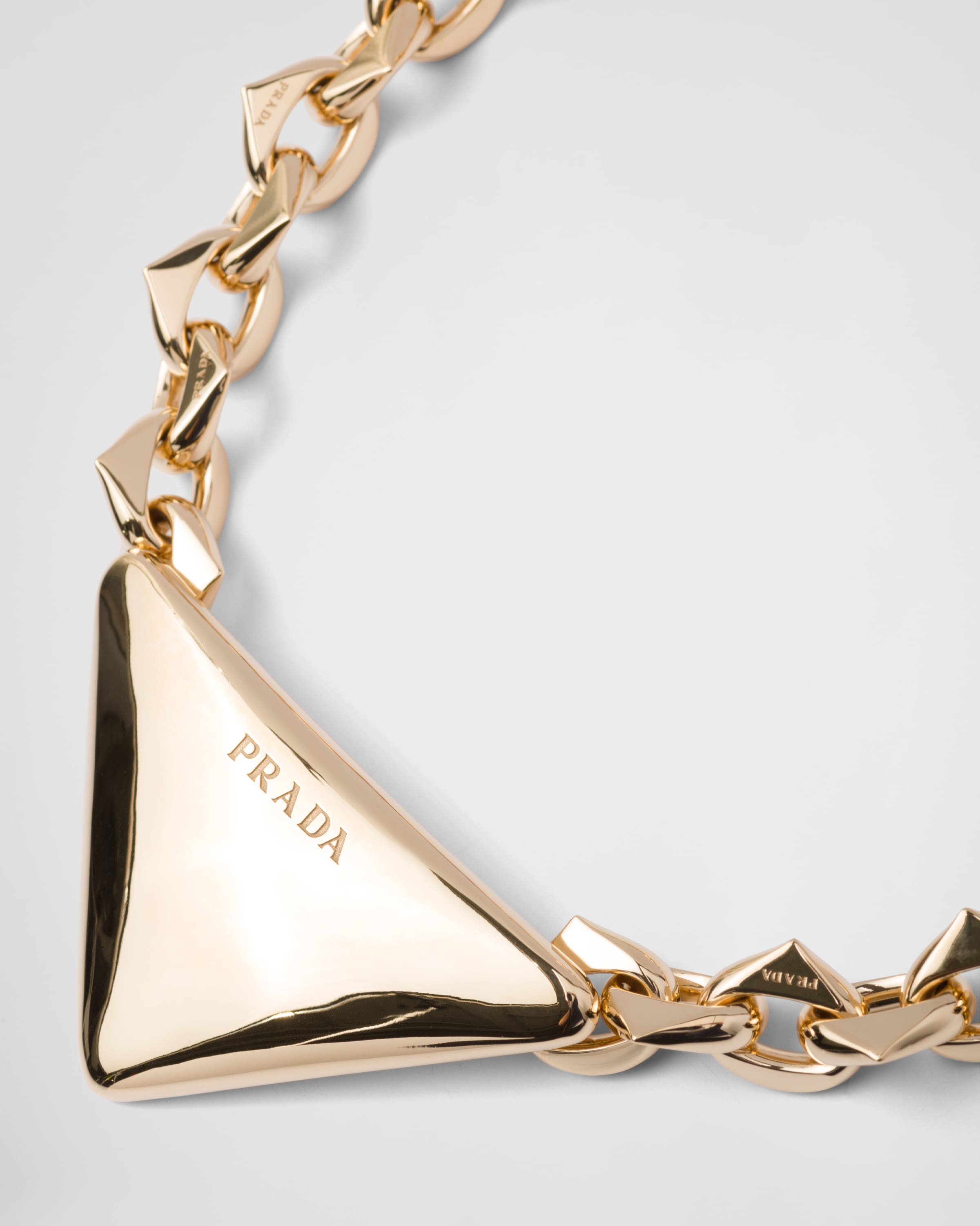 Prada gold chain online