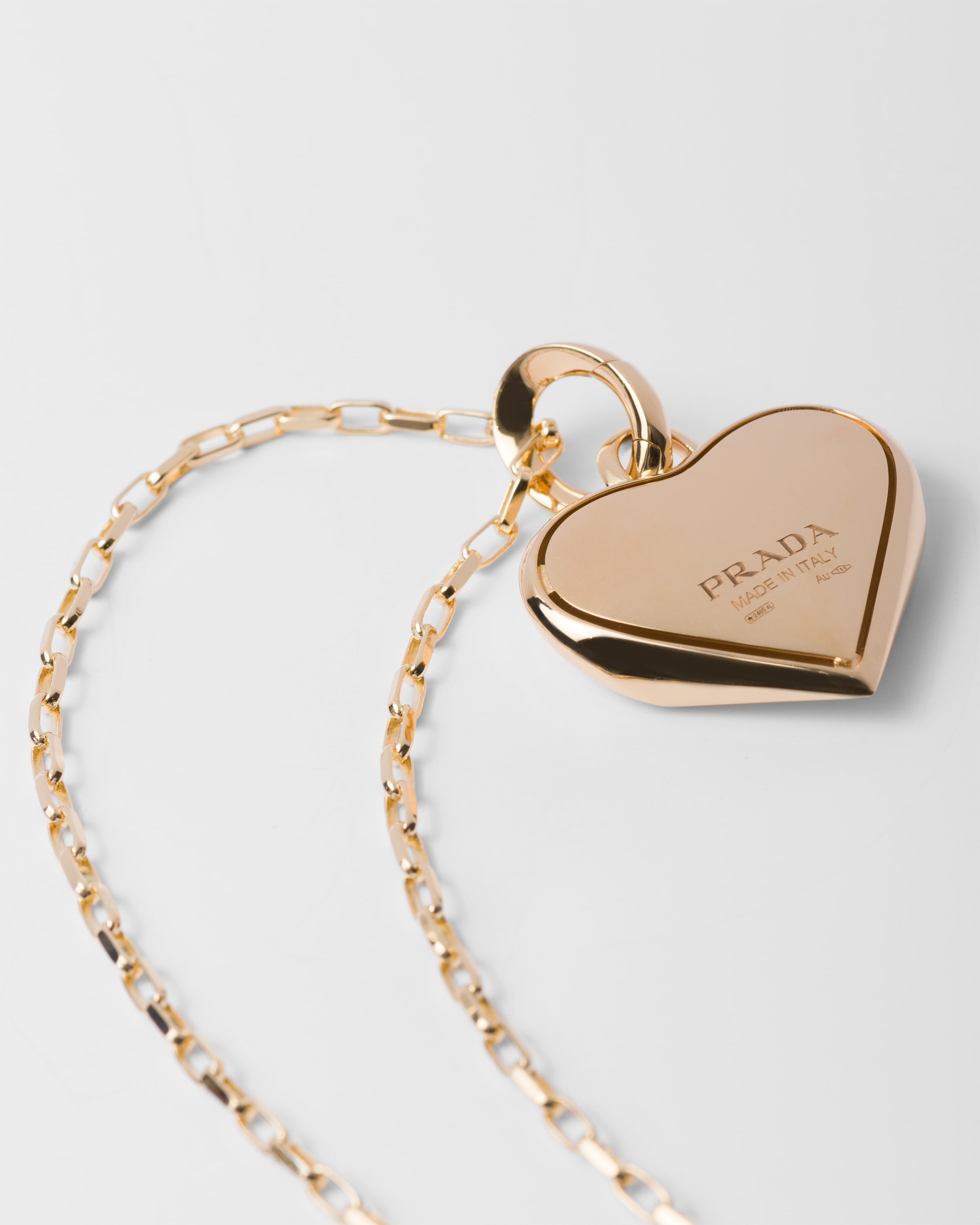 Prada Eternal Gold small pendant necklace in yellow gold 3