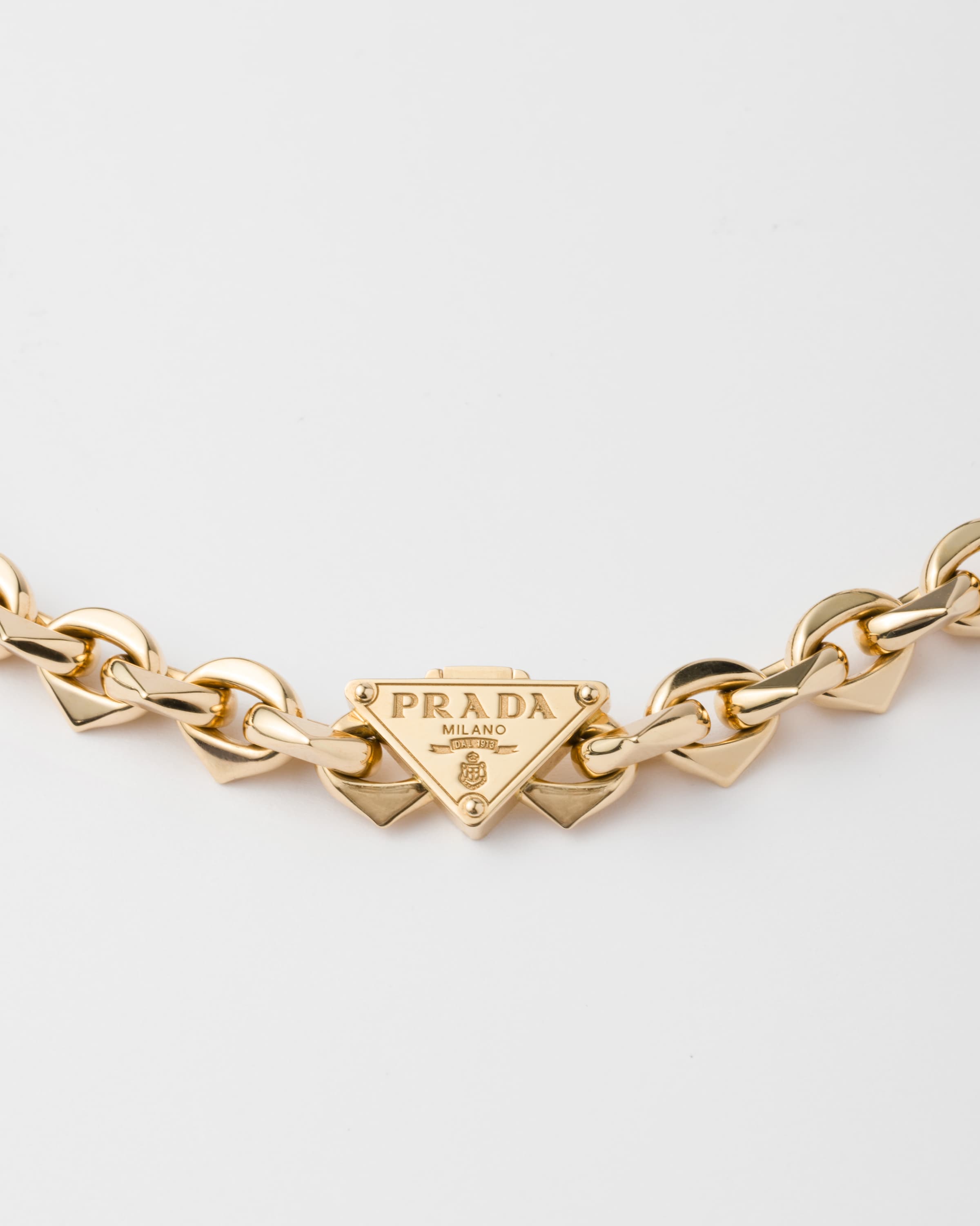 Prada gold chain discount