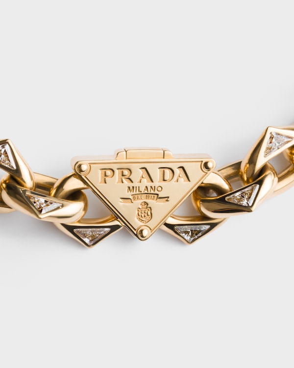 Eternal Gold chain necklace in yellow gold and laboratory-grown diamonds Eternal Gold chain necklace in yellow gold and laboratory-grown diamonds