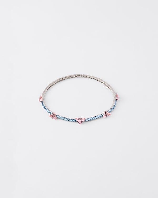 Collier Couleur Vivante - or blanc avec morganite et aigue-marine - Or/Morganite/Aigue-marine Collier Couleur Vivante - or blanc avec morganite et aigue-marine - Or/Morganite/Aigue-marine