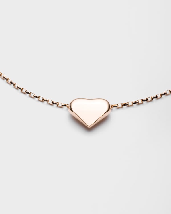 Collar Eternal Gold Nano Heart de oro rosa Collar Eternal Gold Nano Heart de oro rosa