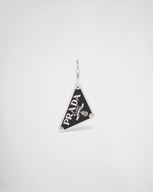 Prada Prada Symbole 左耳款坠式耳环 1