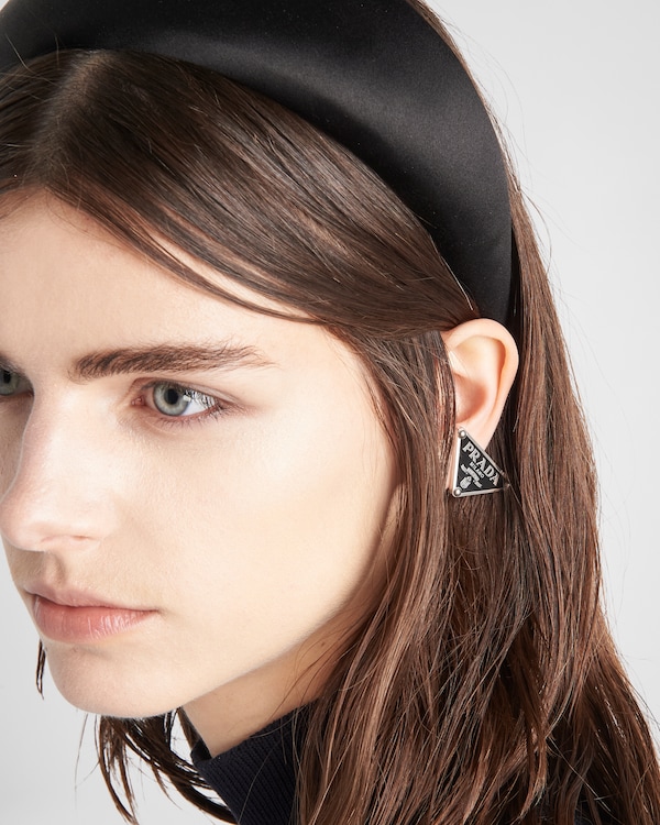 Prada Symbole single left earring Prada Symbole single left earring