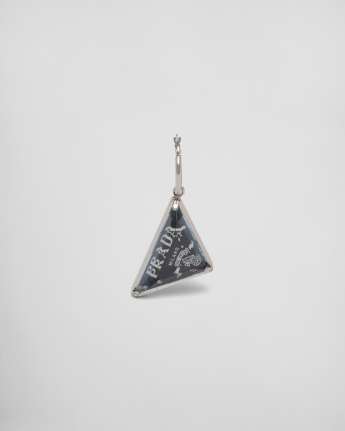 Prada Stone Jewels pendant earring - left ear 1