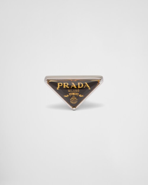 Citrine Quartz/black Stone Jewels earring - right ear | Prada Citrine Quartz/black Stone Jewels earring - right ear | Prada