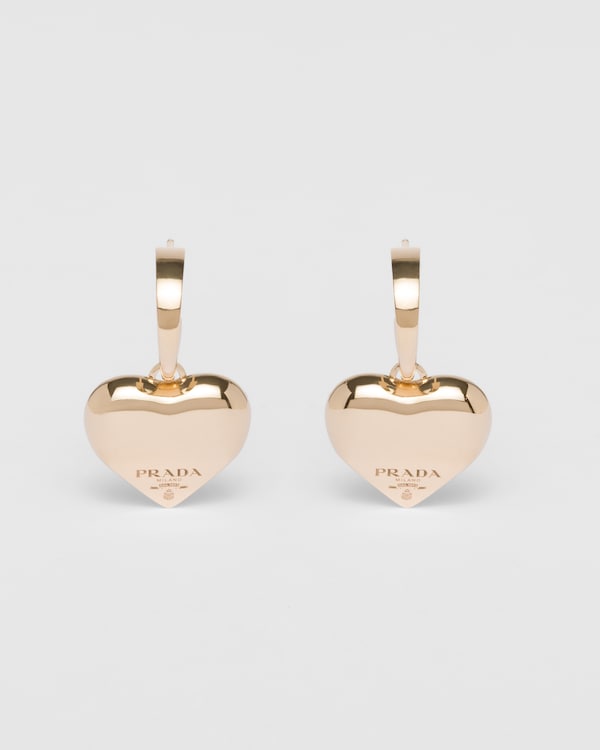 注目の新作♪【PRADA】Eternal Gold ナノハートネックレス ローズゴールド Eternal Gold ナノハートネックレス - ピンク