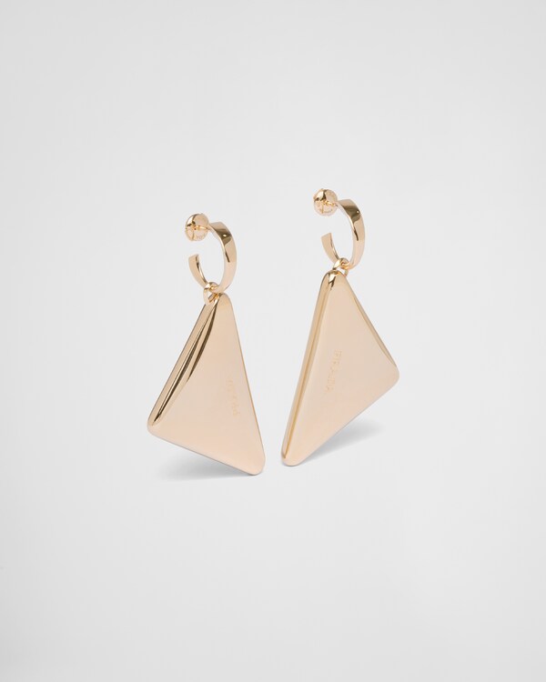 Eternal Gold medium drop earrings in yellow gold Eternal Gold medium drop earrings in yellow gold