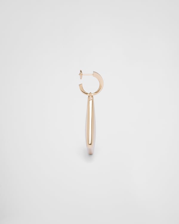 Eternal Gold medium drop earrings in yellow gold Eternal Gold medium drop earrings in yellow gold