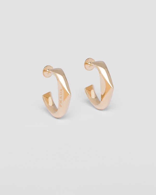 PRADA Eternal Gold イエローゴールド イヤリング Gold Eternal Gold medium earrings in yellow gold | PRADA