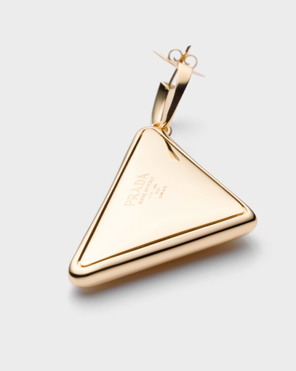 Eternal Gold イエローゴールド ミディアムドロップピアス - ゴールド Eternal Gold イエローゴールド ミディアムドロップピアス - ゴールド