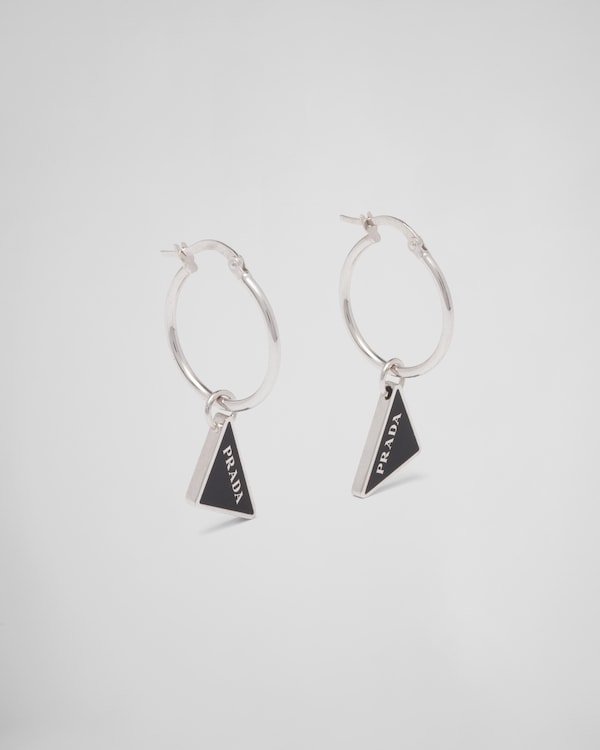 Prada Symbole drop earrings Prada Symbole drop earrings