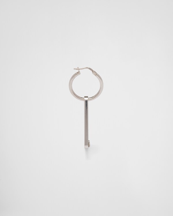 Prada Symbole pendant right earring Prada Symbole pendant right earring