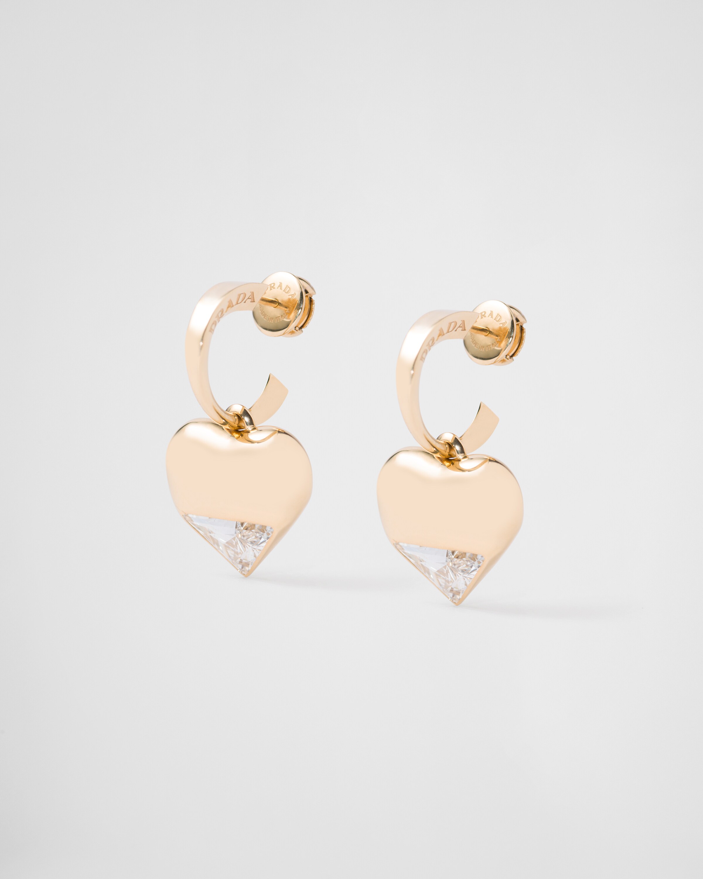 PRADA ピアス　ゴールド ゴールド Eternal Gold イエローゴールド スモールピアス | PRADA