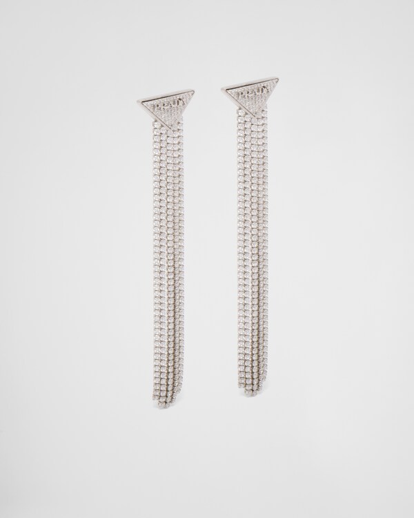 Crystal Logo Jewels zirconia earrings Crystal Logo Jewels zirconia earrings