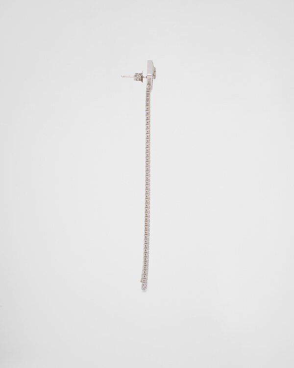 Crystal Logo Jewels zirconia earrings Crystal Logo Jewels zirconia earrings