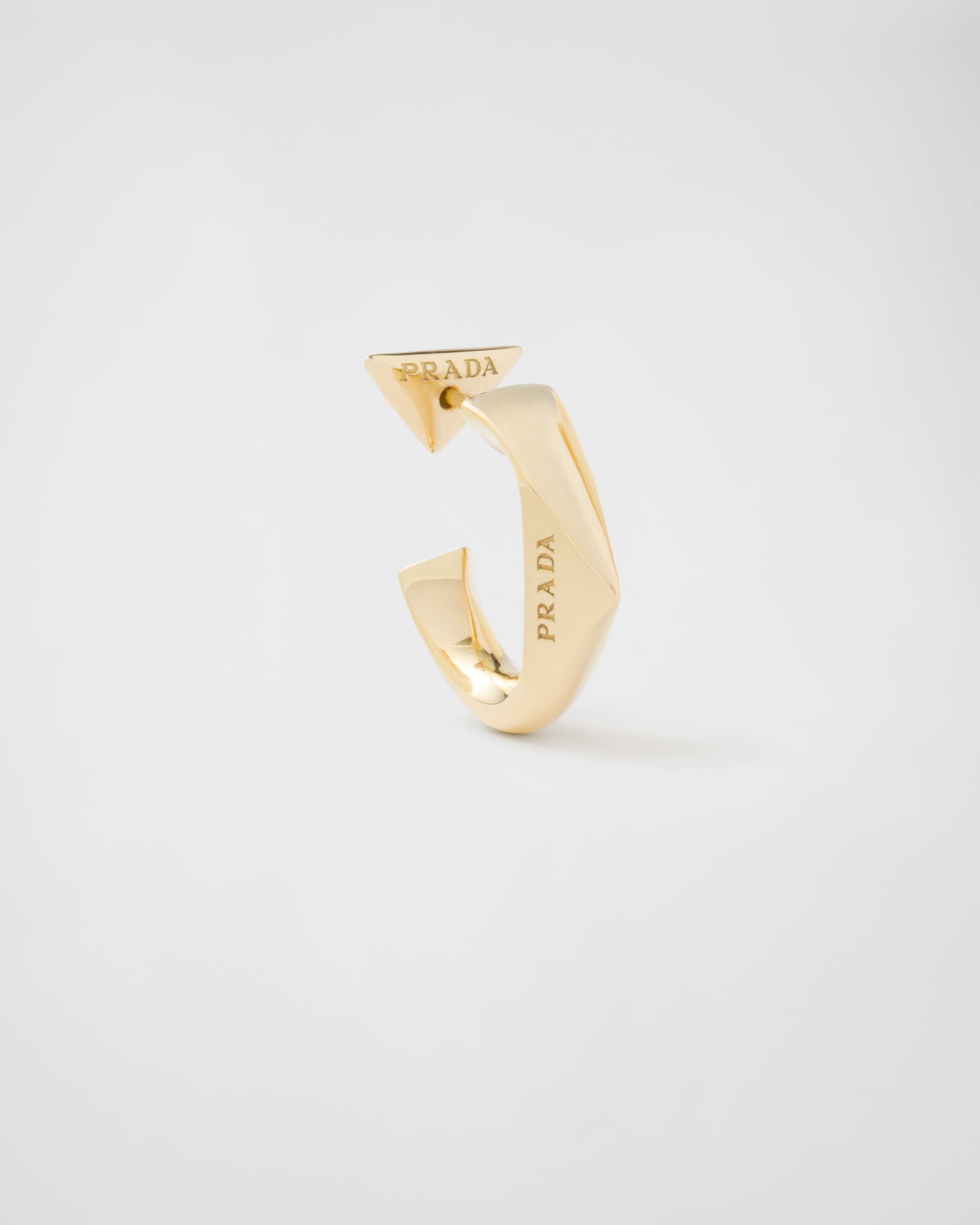 ゴールド Eternal Gold シングルピアス - イエローゴールド | PRADA