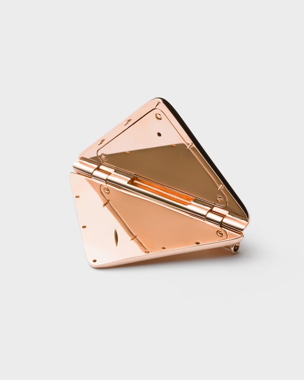 スモールトライアングル付 Eternal Gold ピンクゴールド ブローチ - ローズゴールド スモールトライアングル付 Eternal Gold ピンクゴールド ブローチ - ローズゴールド