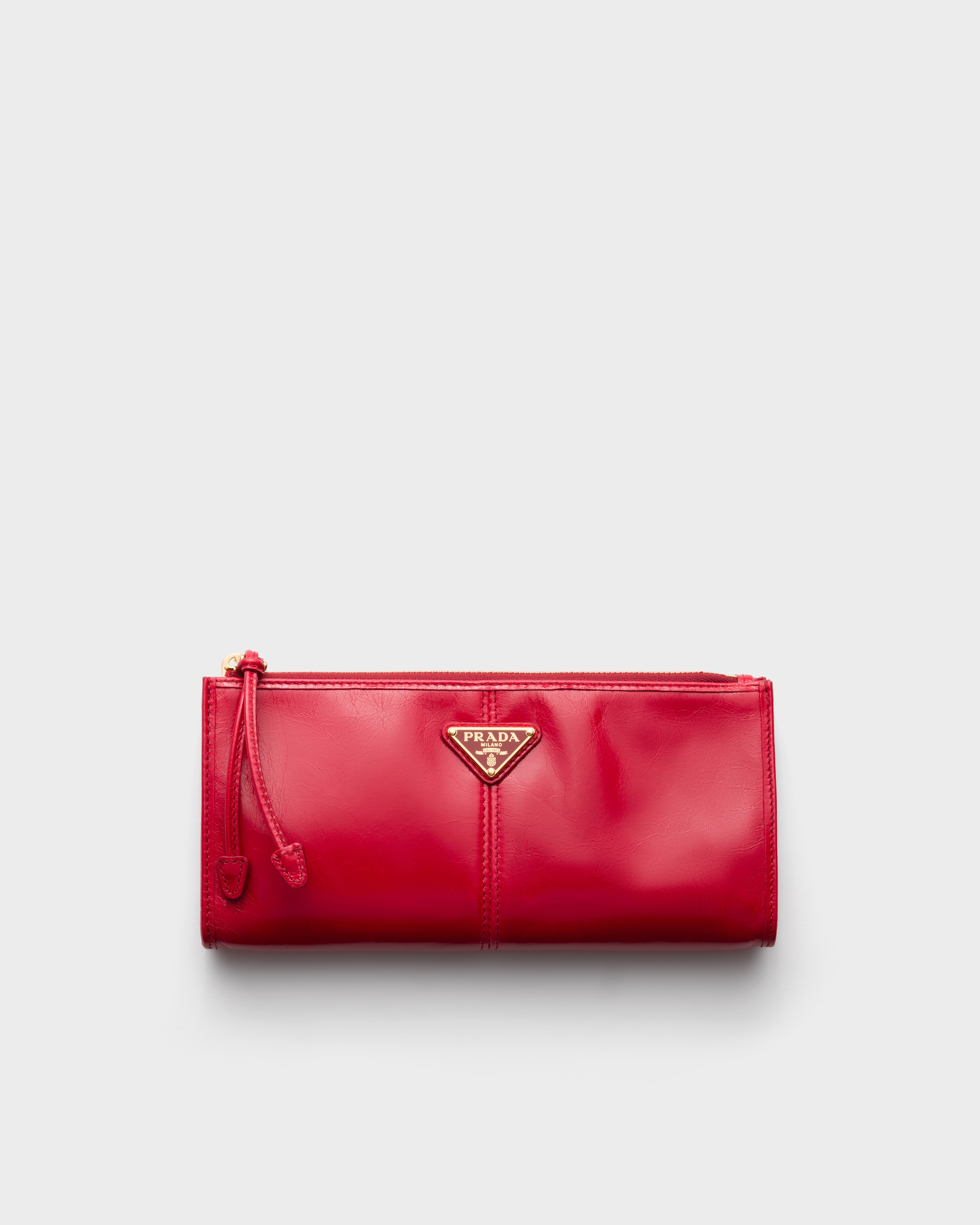 Red Leather Pouch | PRADA