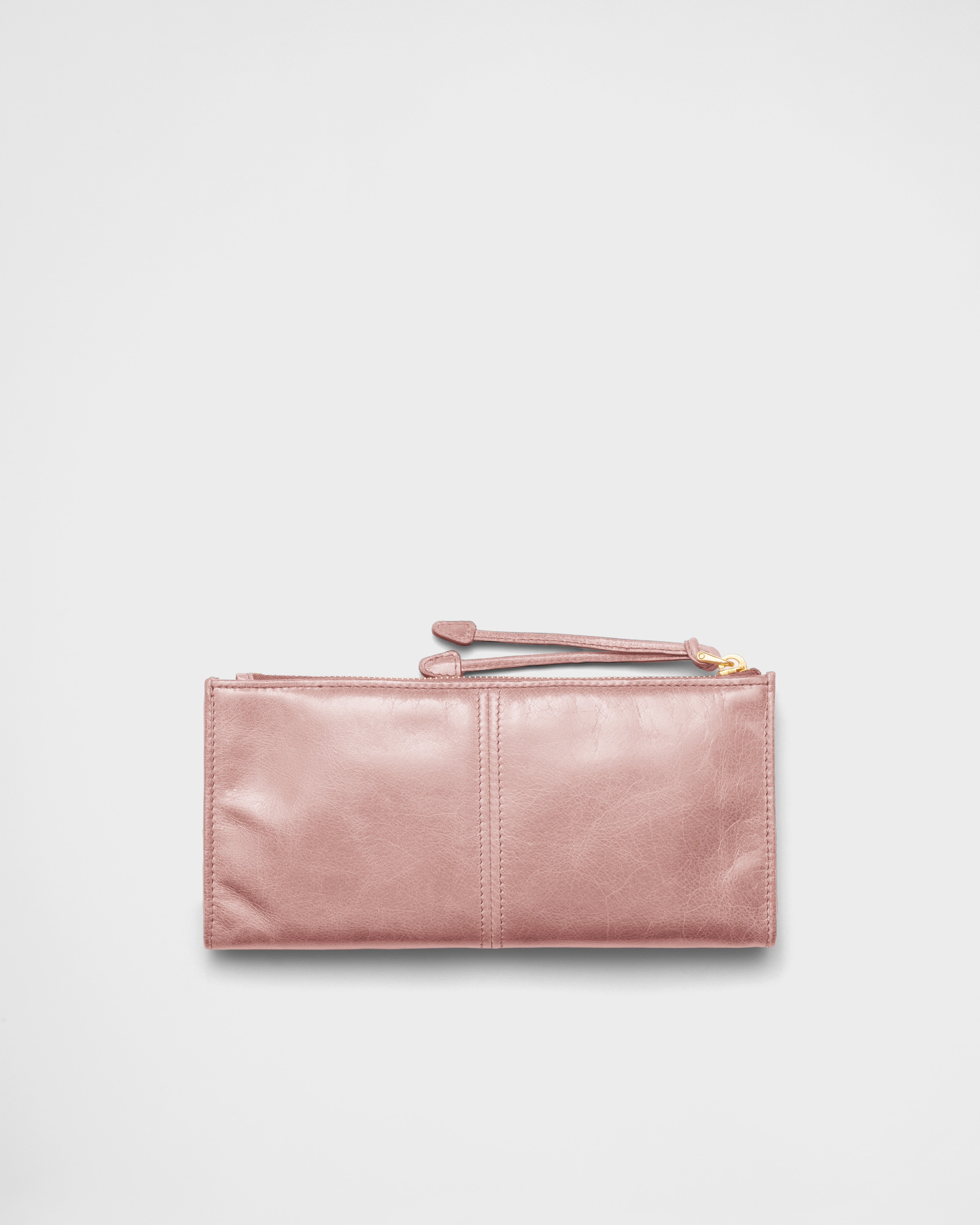 【人気/関税/送料込み】 Prada Small Leather Wallet Rosy Blush Rosy Blush Small Leather Wallet | PRADA